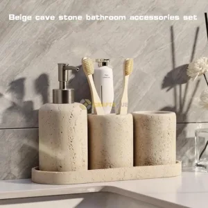 Travertine Bathroom Accessories Sets